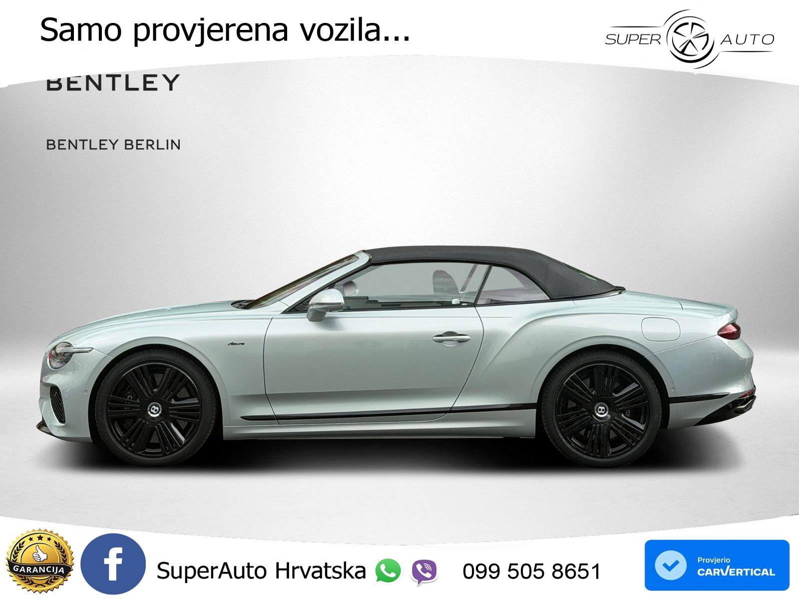 Bentley Continental GTC IV 4.0 V8 TFSi (680 KS) AWD DCT LED+GR SJED+ACC