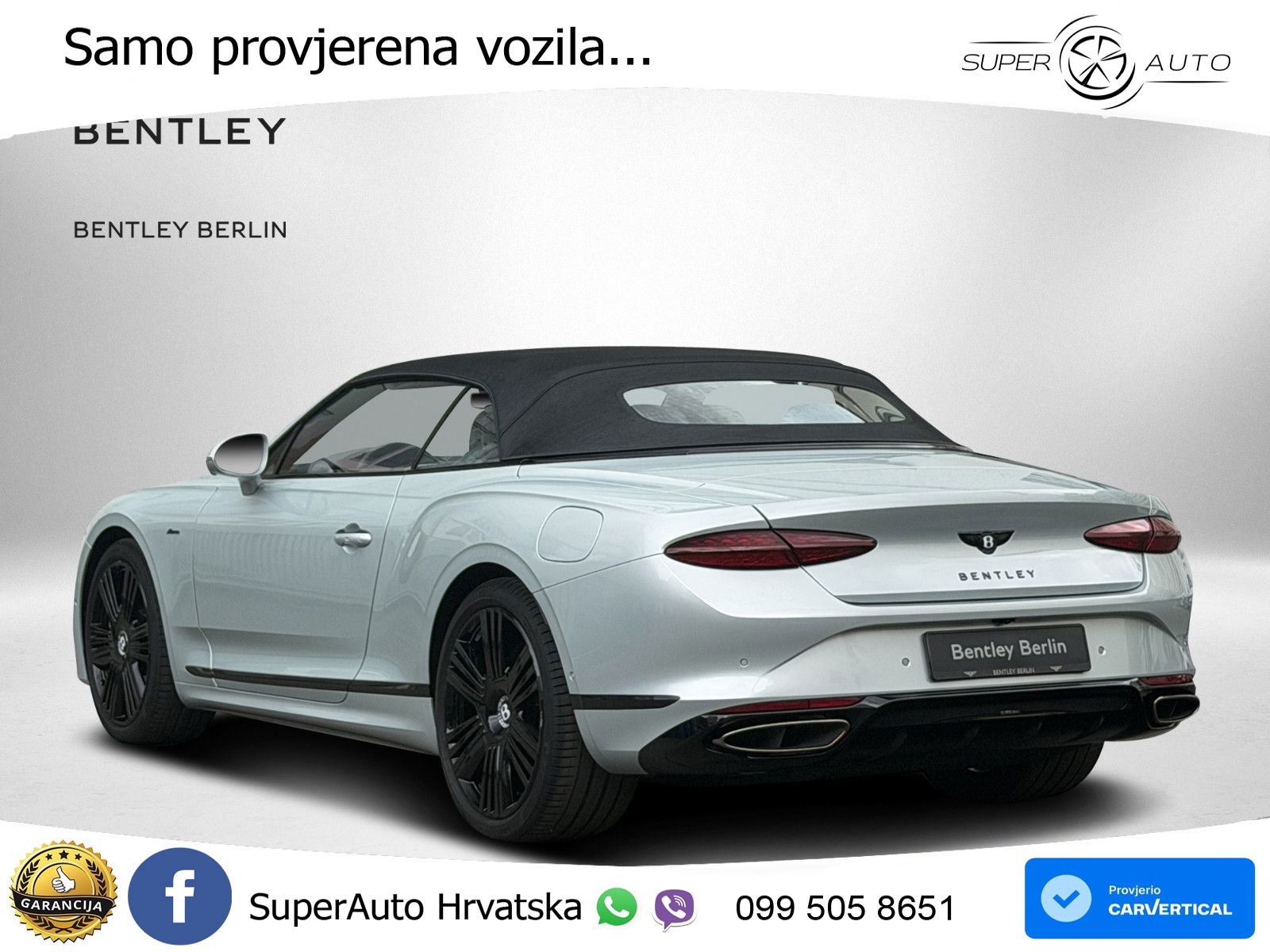 Bentley Continental GTC IV 4.0 V8 TFSi (680 KS) AWD DCT LED+GR SJED+ACC