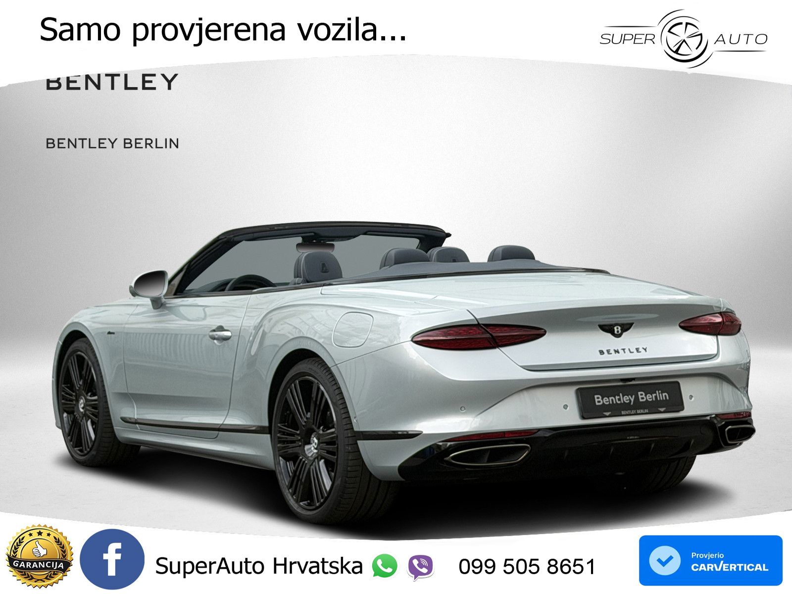 Bentley Continental GTC IV 4.0 V8 TFSi (680 KS) AWD DCT LED+GR SJED+ACC