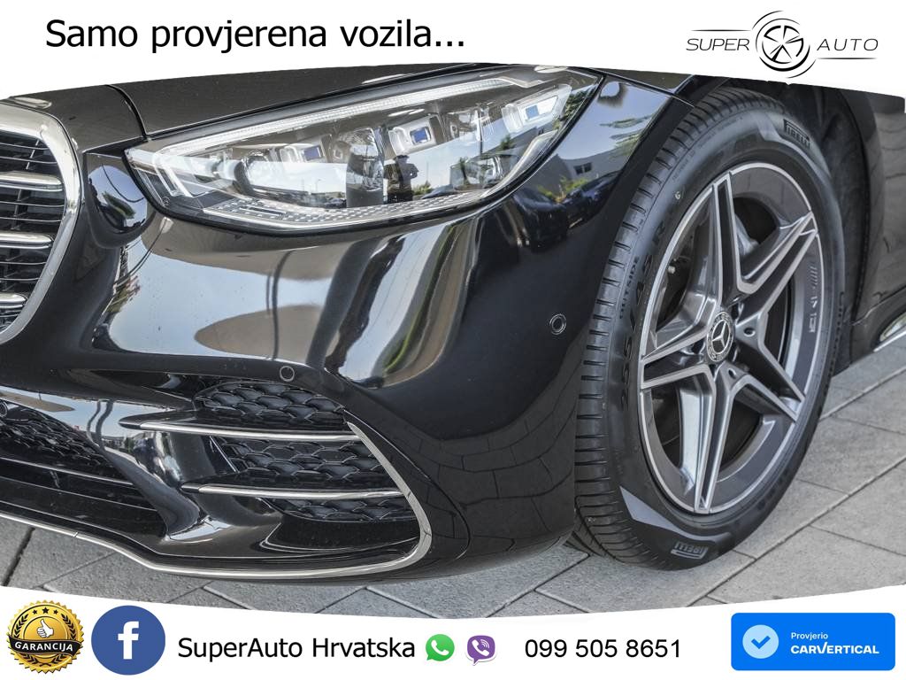 Mercedes S 450d (367 KS) EQ Boost 4MATIC 9G-TRONIC AMG ACC+HEAD+4xGR SJED+360+PANO