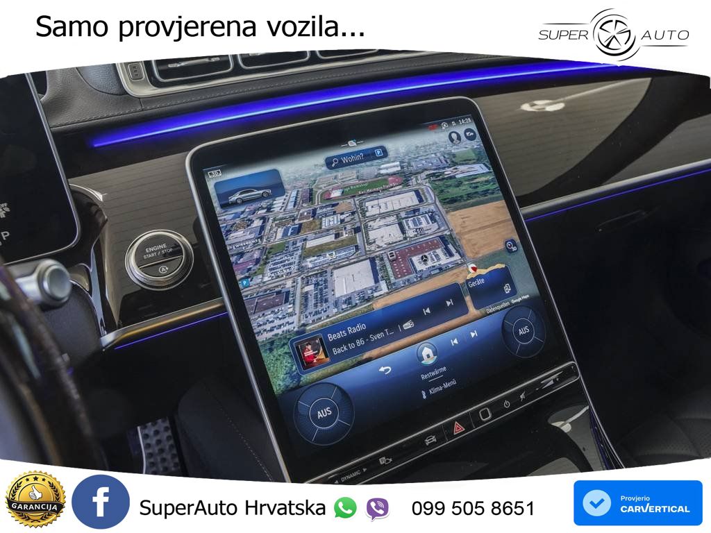 Mercedes S 450d (367 KS) EQ Boost 4MATIC 9G-TRONIC AMG ACC+HEAD+4xGR SJED+360+PANO
