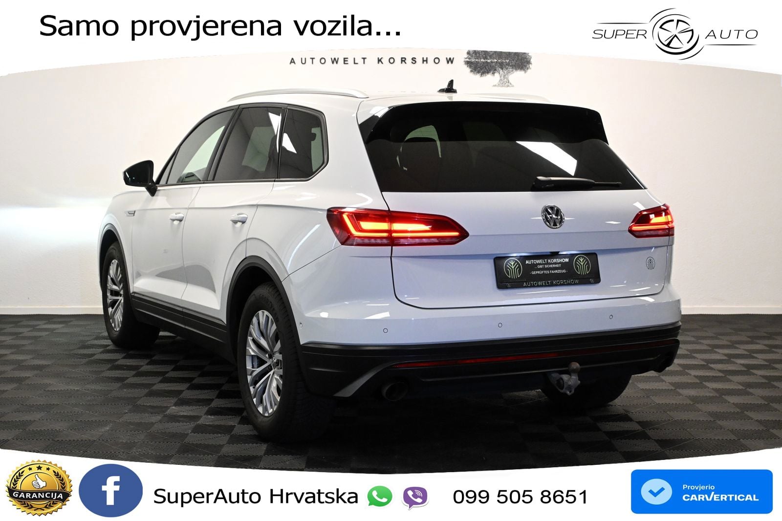 Volkswagen Touareg 3.0 V6 TDI (231 KS) 4MOTION Tiptronic ZRAČNI+ACC+4xGR SJED+KAM