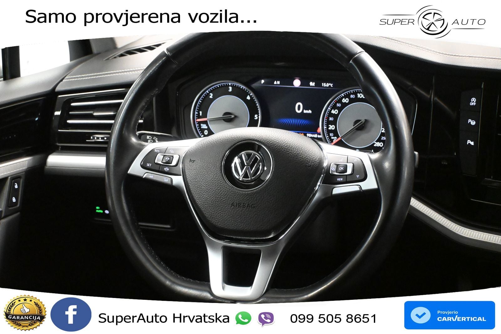 Volkswagen Touareg 3.0 V6 TDI (231 KS) 4MOTION Tiptronic ZRAČNI+ACC+4xGR SJED+KAM