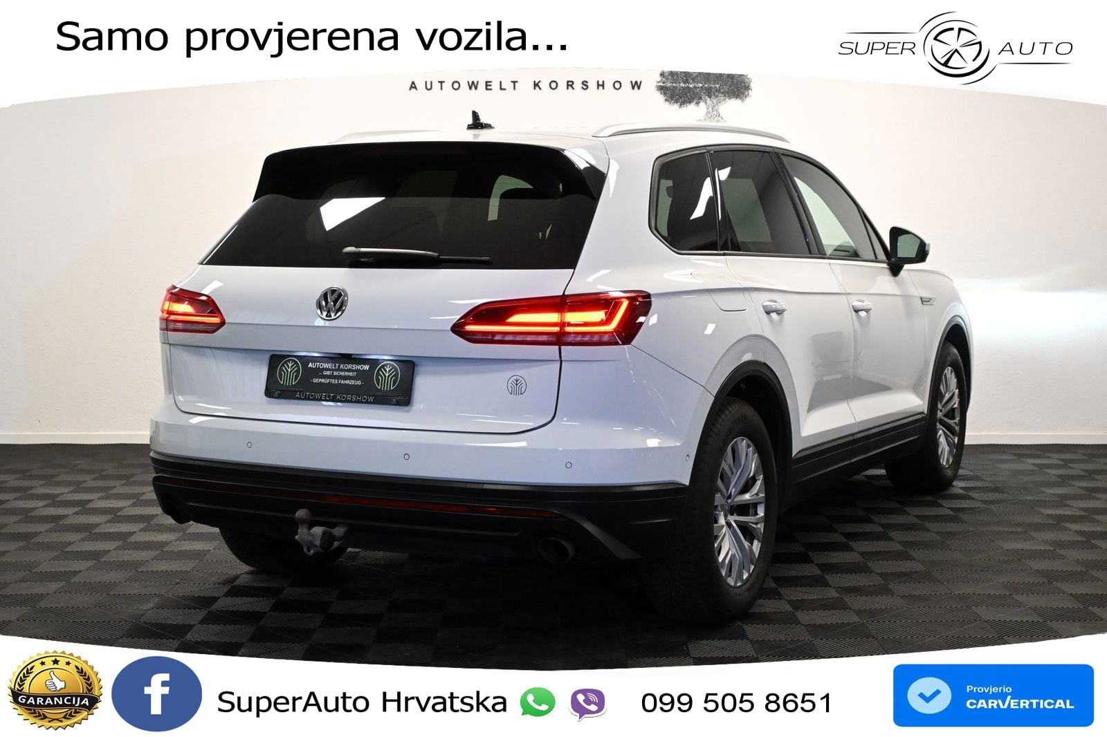 Volkswagen Touareg 3.0 V6 TDI (231 KS) 4MOTION Tiptronic ZRAČNI+ACC+4xGR SJED+KAM