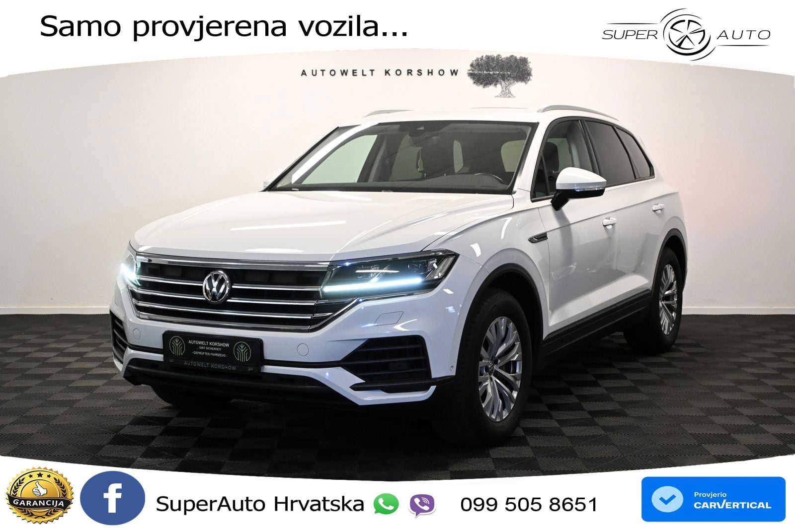 Volkswagen Touareg 3.0 V6 TDI (231 KS) 4MOTION Tiptronic ZRAČNI+ACC+4xGR SJED+KAM