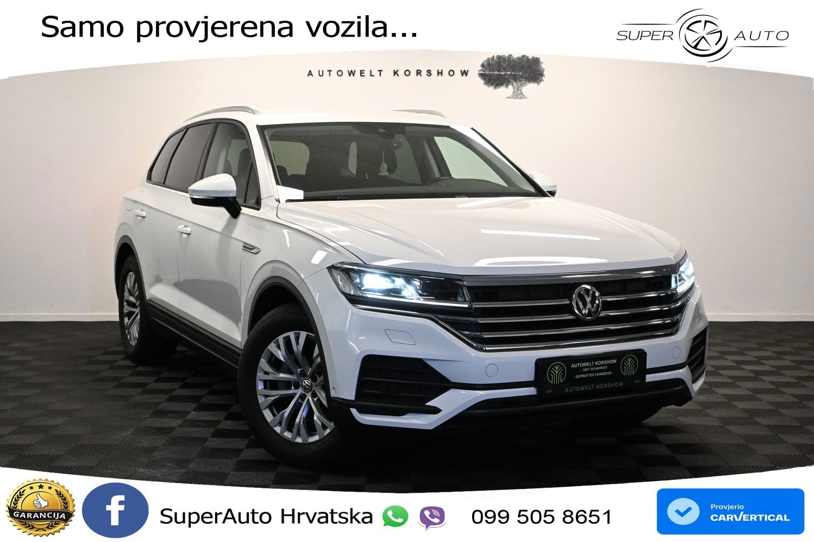 Volkswagen Touareg 3.0 V6 TDI (231 KS) 4MOTION Tiptronic ZRAČNI+ACC+4xGR SJED+KAM