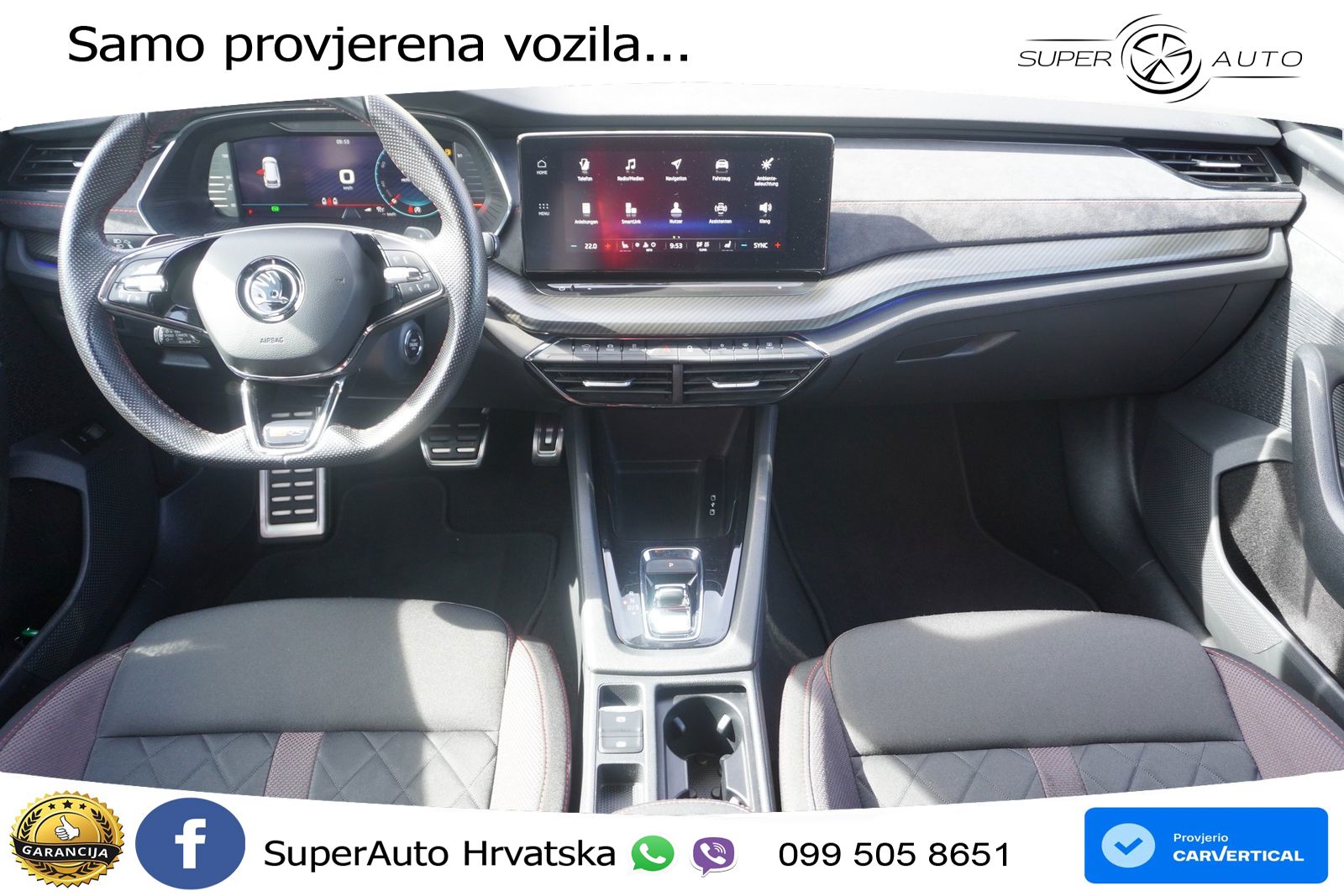 Škoda Octavia Combi RS 2.0 TSI (245 KS) DSG LED+GR SJED+ACC