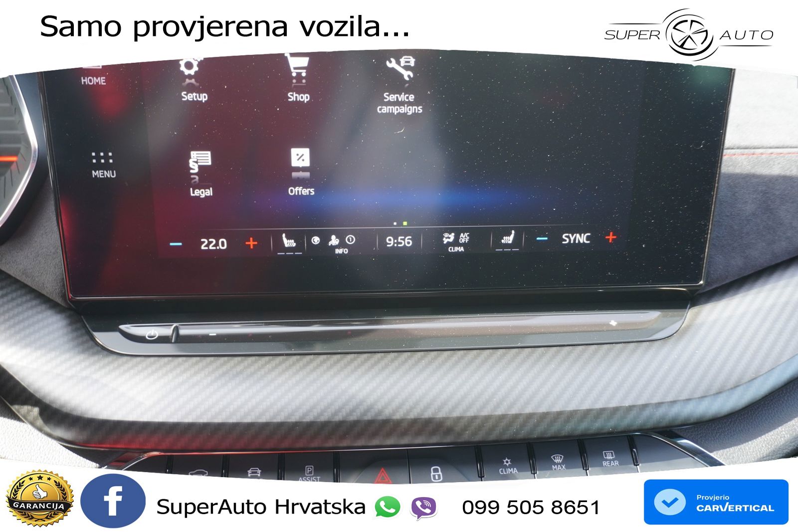 Škoda Octavia Combi RS 2.0 TSI (245 KS) DSG LED+GR SJED+ACC
