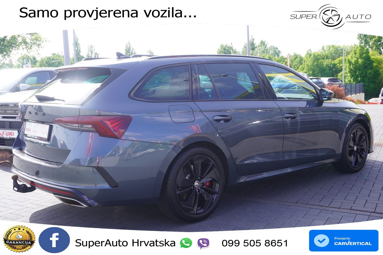 Škoda Octavia Combi RS 2.0 TSI (245 KS) DSG LED+GR SJED+ACC