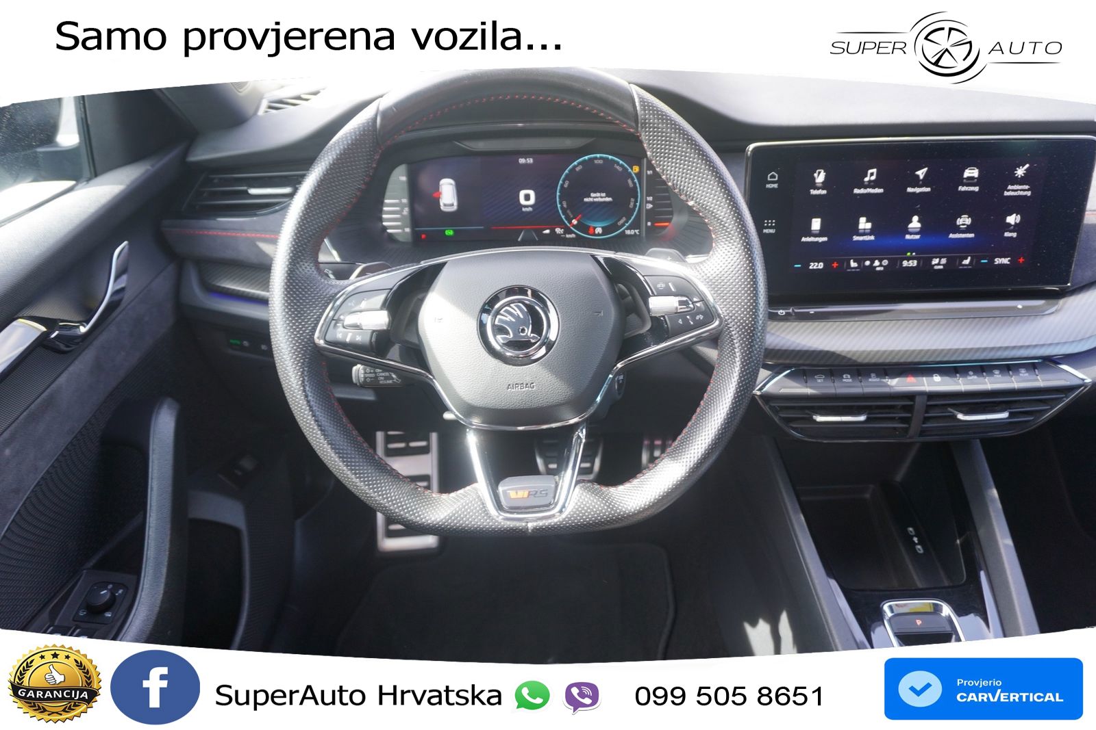 Škoda Octavia Combi RS 2.0 TSI (245 KS) DSG LED+GR SJED+ACC