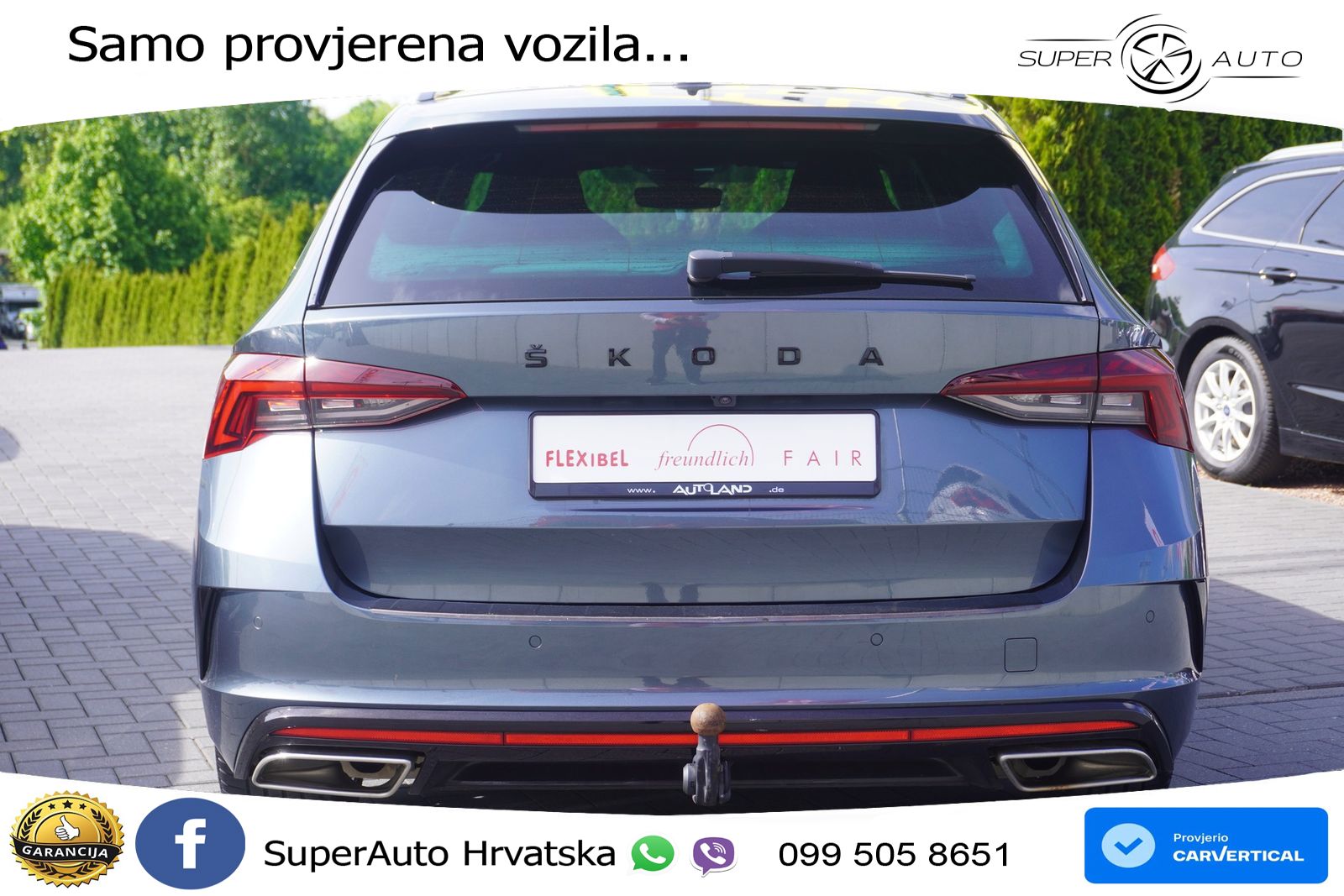 Škoda Octavia Combi RS 2.0 TSI (245 KS) DSG LED+GR SJED+ACC