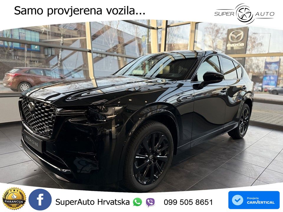 Mazda CX-60 2.5 e-Skyactiv (328 KS) AWD Automatic LED+GR SJED+ACC