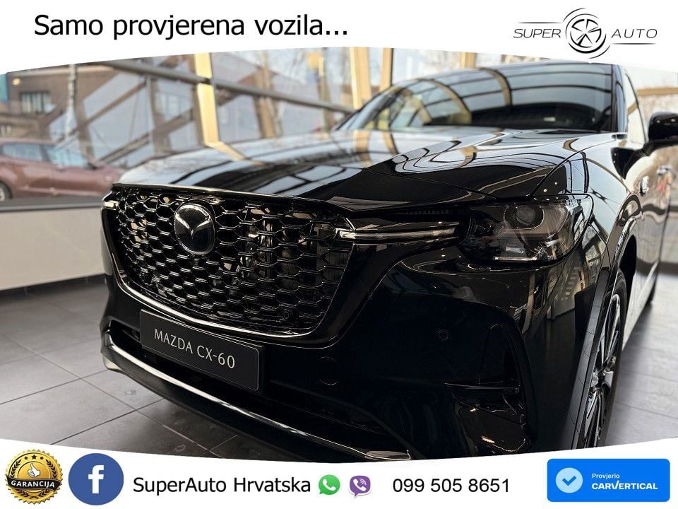 Mazda CX-60 2.5 e-Skyactiv (328 KS) AWD Automatic LED+GR SJED+ACC