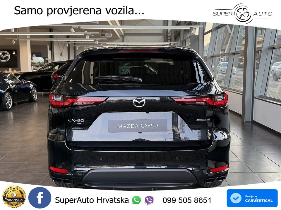 Mazda CX-60 2.5 e-Skyactiv (328 KS) AWD Automatic LED+GR SJED+ACC