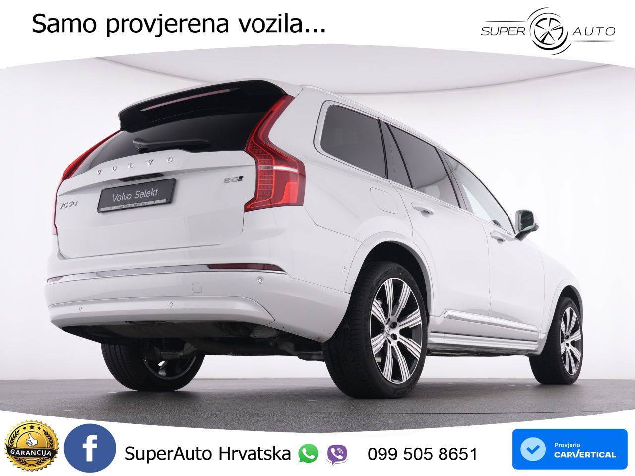 Volvo XC90 2.0 B5 Diesel AWD Automatic ACC+HEAD+4xGR SJED+360+PANO