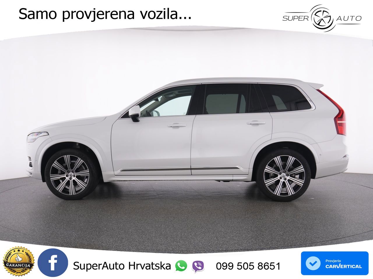 Volvo XC90 2.0 B5 Diesel AWD Automatic ACC+HEAD+4xGR SJED+360+PANO