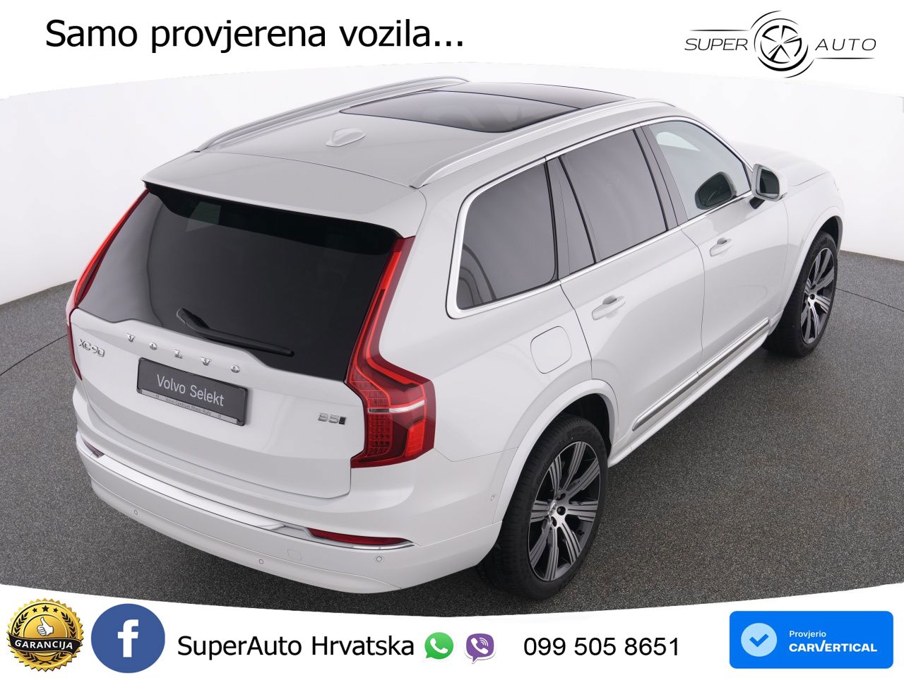 Volvo XC90 2.0 B5 Diesel AWD Automatic ACC+HEAD+4xGR SJED+360+PANO