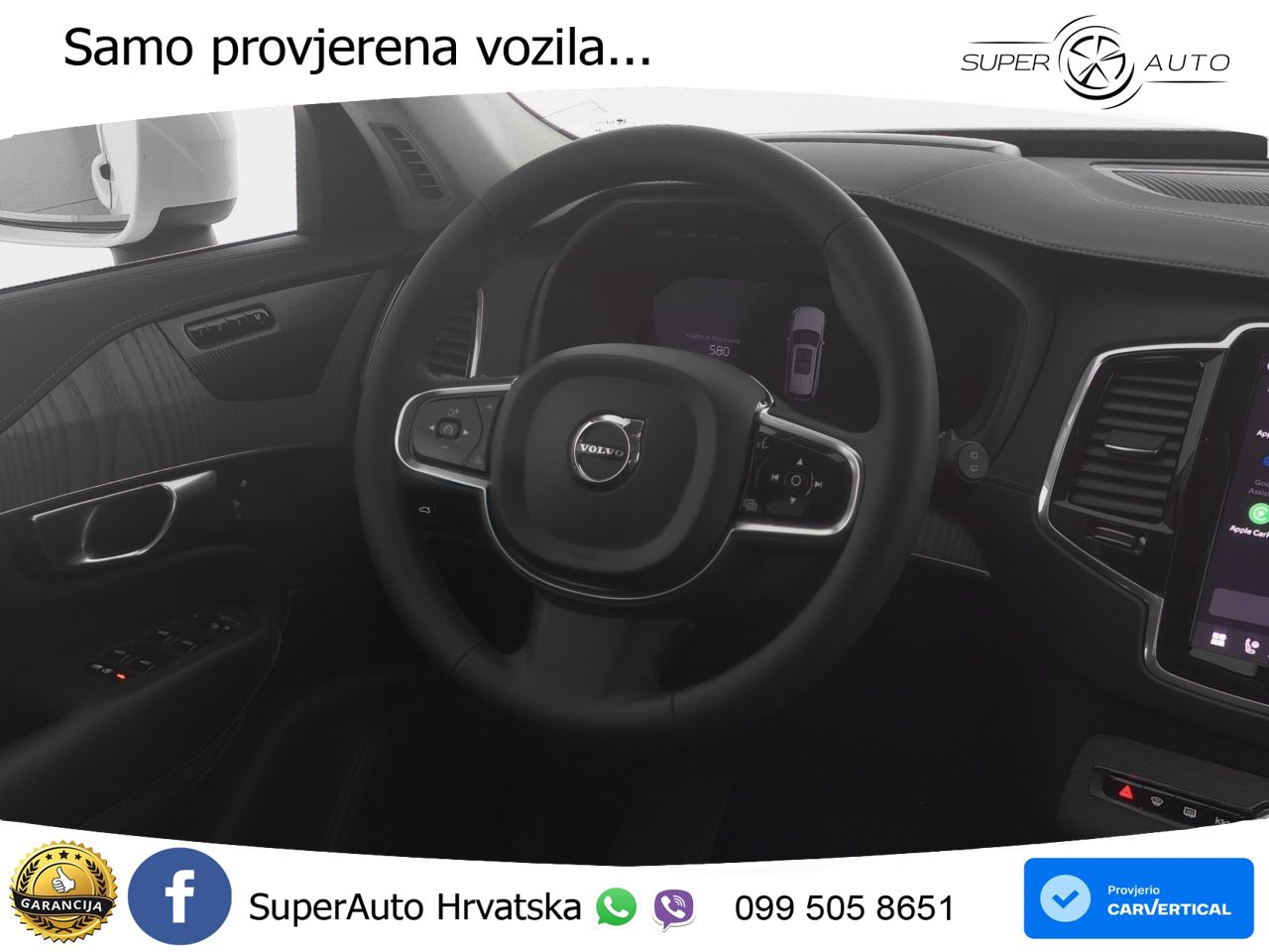Volvo XC90 2.0 B5 Diesel AWD Automatic ACC+HEAD+4xGR SJED+360+PANO