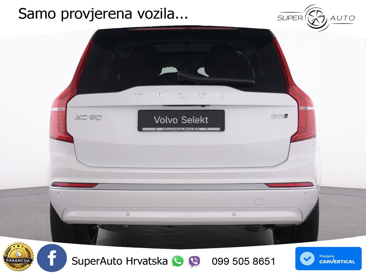 Volvo XC90 2.0 B5 Diesel AWD Automatic ACC+HEAD+4xGR SJED+360+PANO