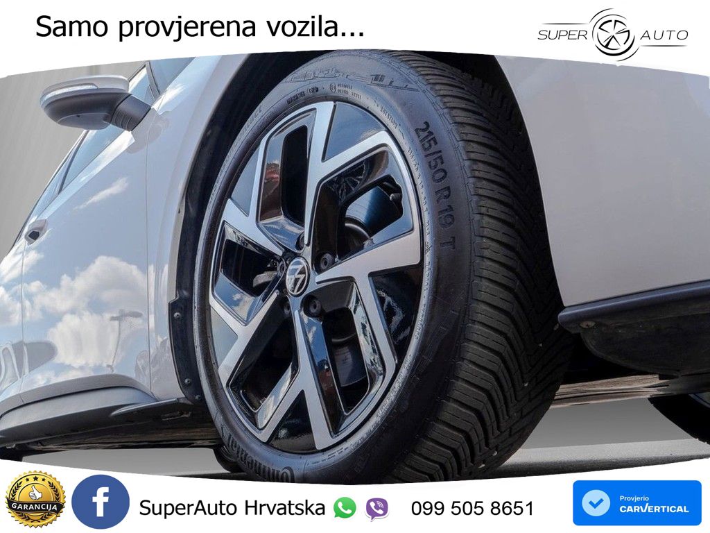 Volkswagen ID.3 Pro 62 kWh (204 KS) LED+GR SJED+ACC