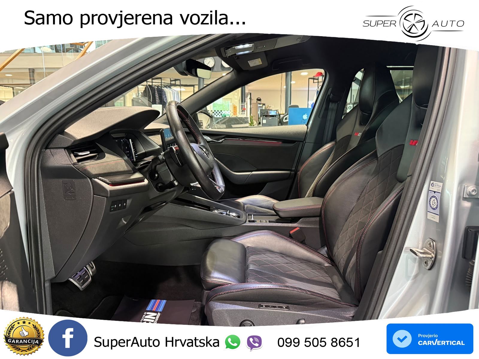 Škoda Octavia Combi RS 2.0 TDI (200 KS) DSG LED+GR SJED+ACC
