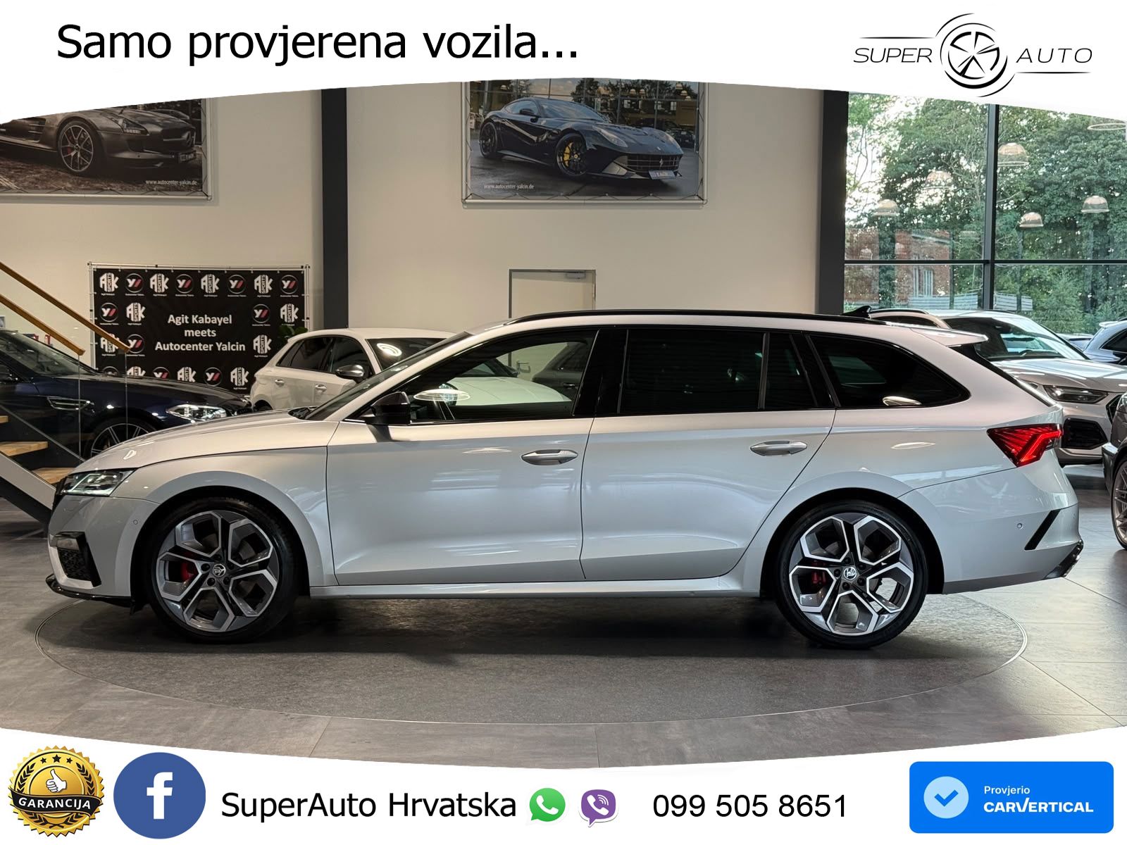 Škoda Octavia Combi RS 2.0 TDI (200 KS) DSG LED+GR SJED+ACC