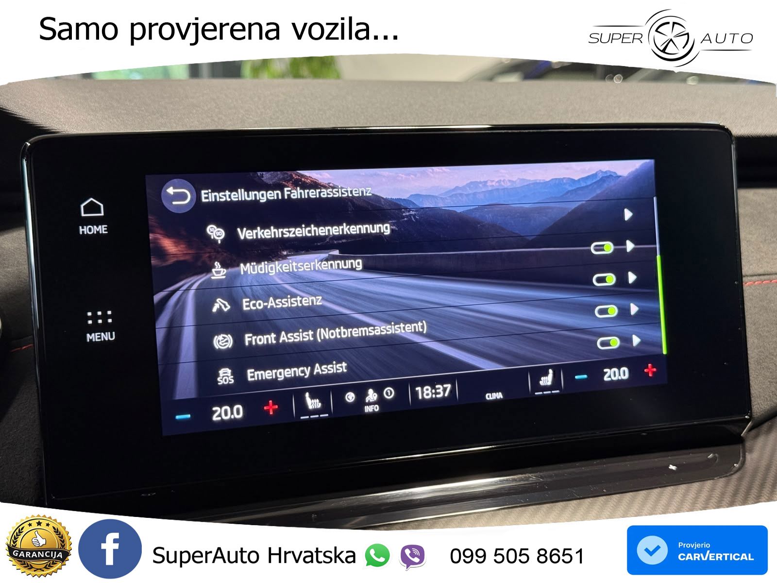 Škoda Octavia Combi RS 2.0 TDI (200 KS) DSG LED+GR SJED+ACC