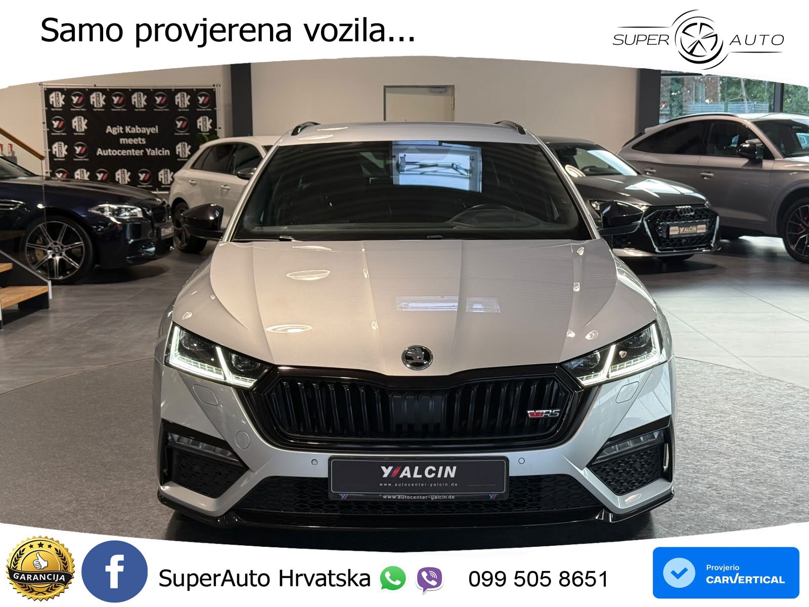 Škoda Octavia Combi RS 2.0 TDI (200 KS) DSG LED+GR SJED+ACC
