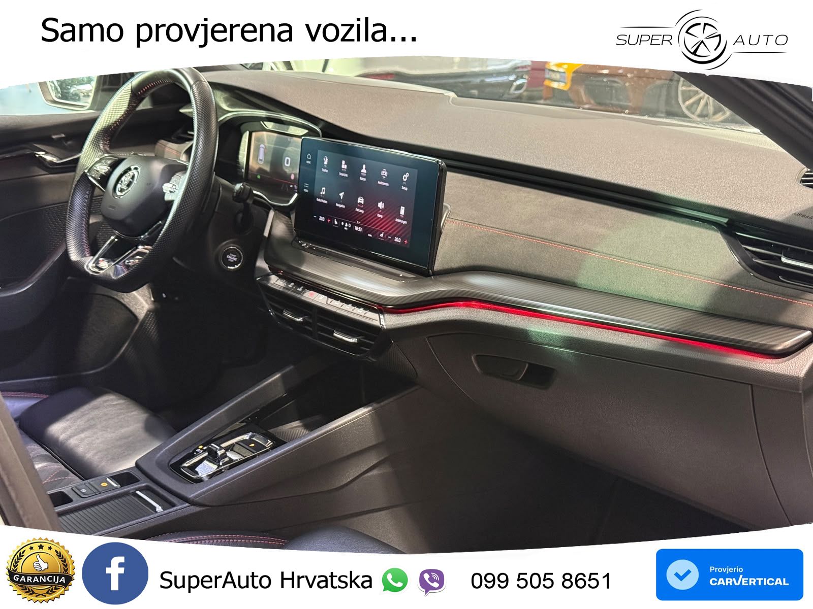 Škoda Octavia Combi RS 2.0 TDI (200 KS) DSG LED+GR SJED+ACC