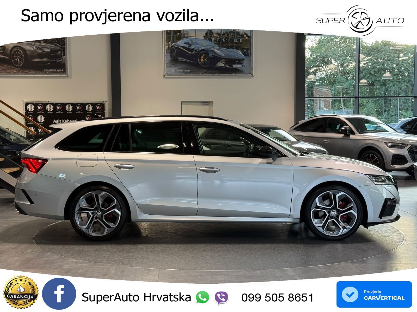Škoda Octavia Combi RS 2.0 TDI (200 KS) DSG LED+GR SJED+ACC