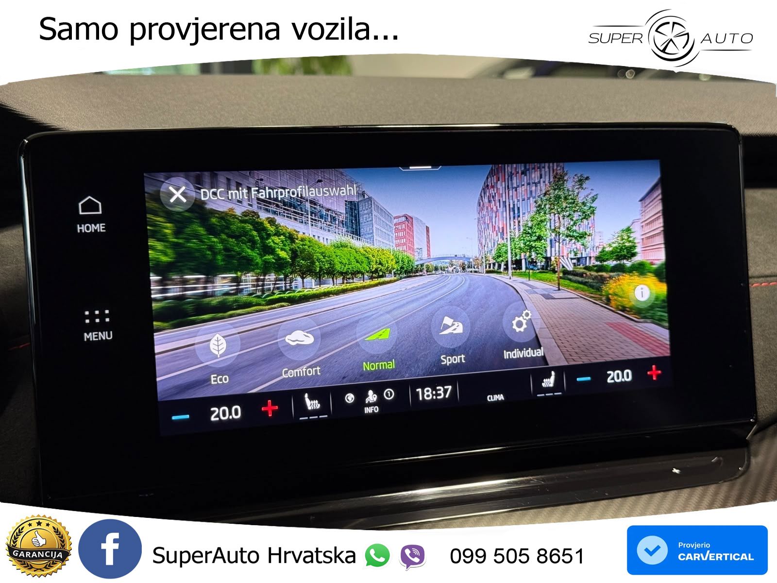 Škoda Octavia Combi RS 2.0 TDI (200 KS) DSG LED+GR SJED+ACC
