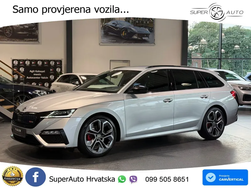 Škoda Octavia Combi RS 2.0 TDI (200 KS) DSG LED+GR SJED+ACC