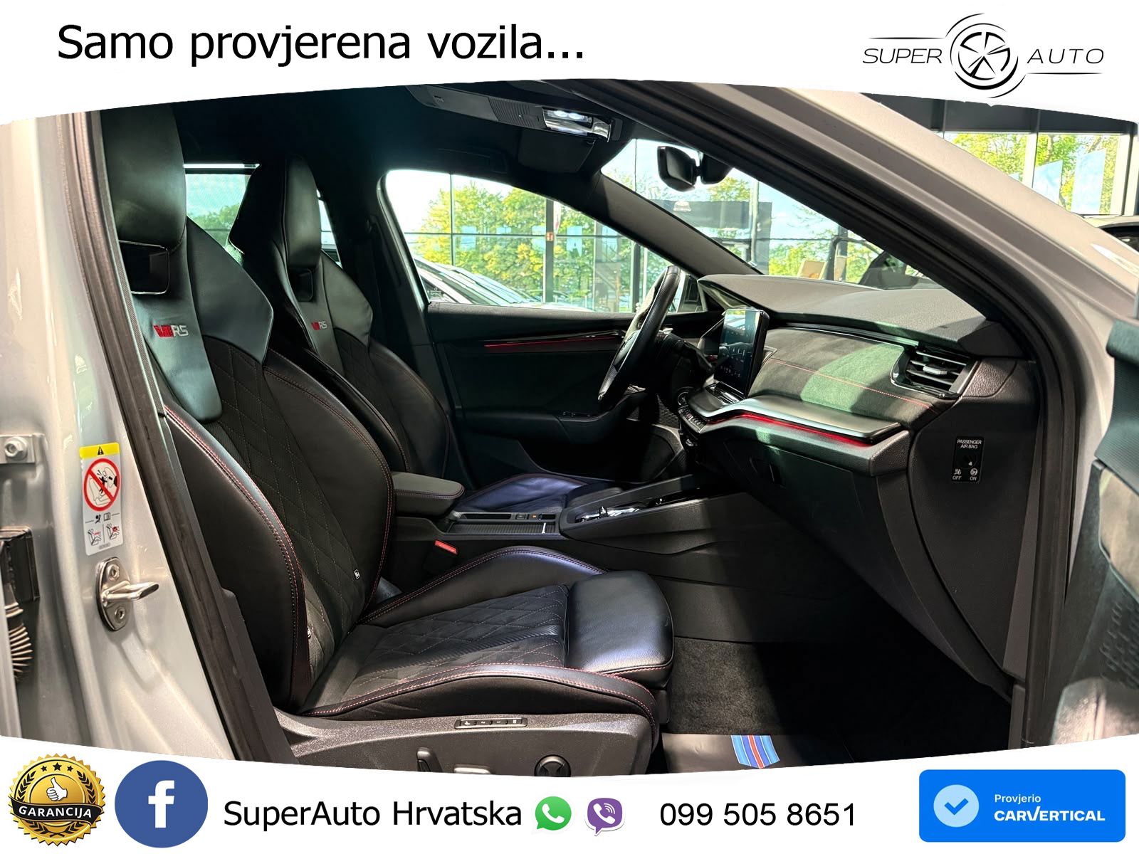 Škoda Octavia Combi RS 2.0 TDI (200 KS) DSG LED+GR SJED+ACC
