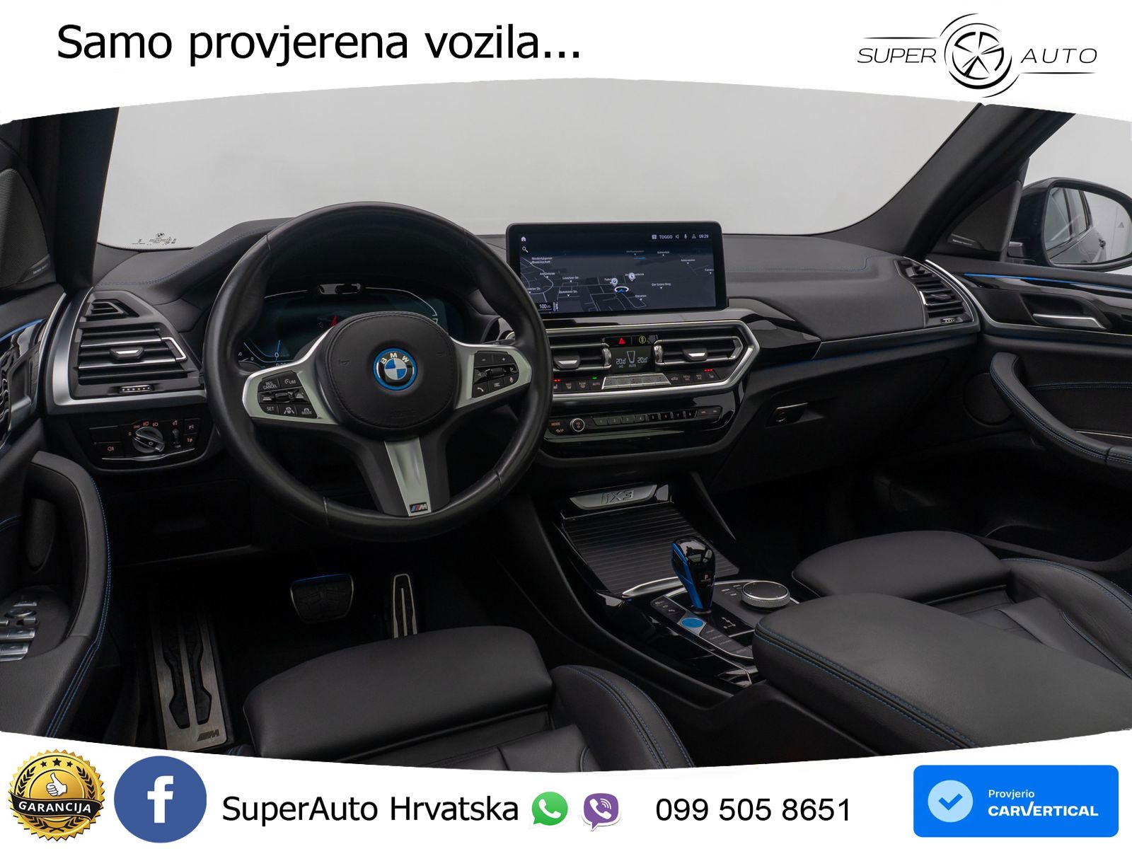 BMW iX3 80 kWh (286 KS) LED+GR SJED+ACC
