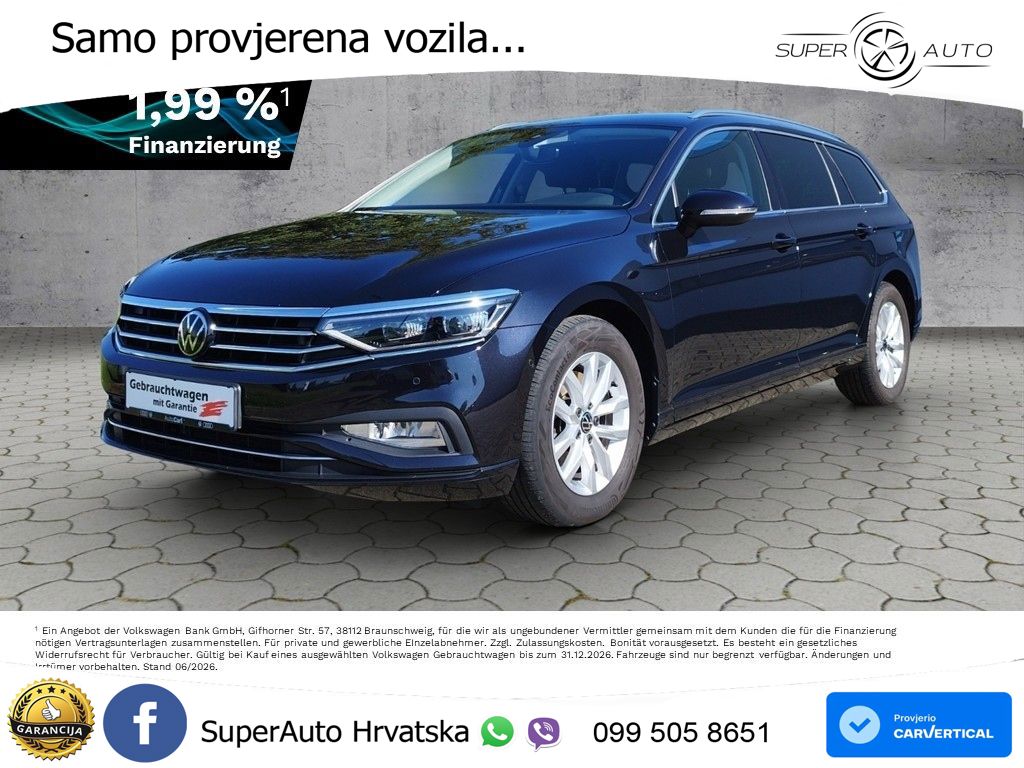Volkswagen Passat Variant 2.0 TDI (150 KS) DSG Business LED+GR SJED+ACC