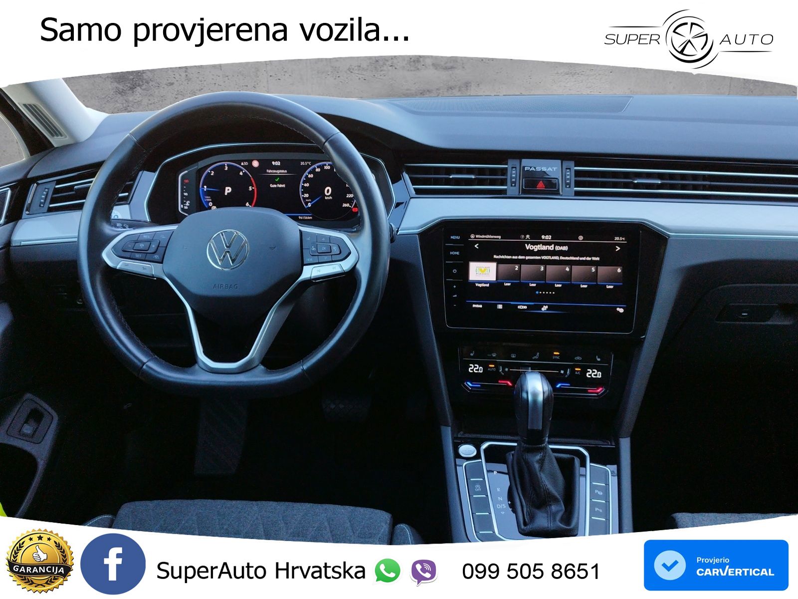 Volkswagen Passat Variant 2.0 TDI (150 KS) DSG Business LED+GR SJED+ACC