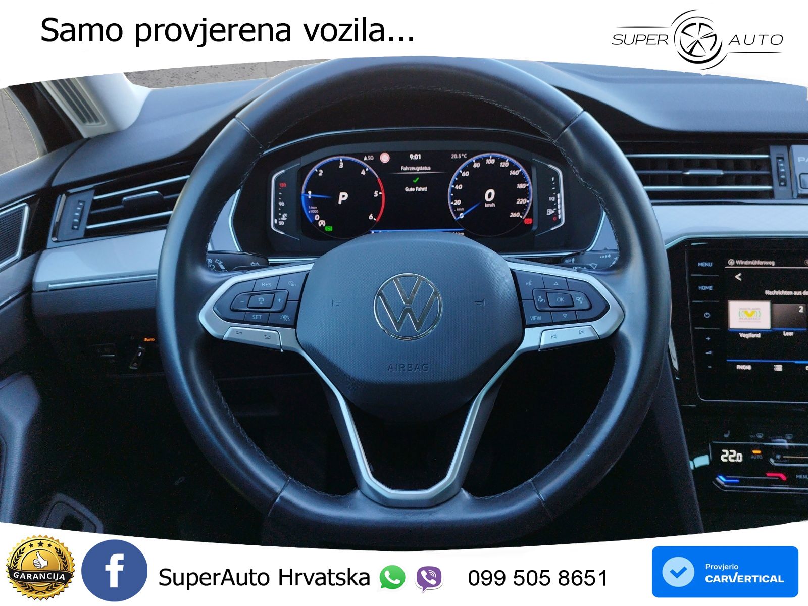 Volkswagen Passat Variant 2.0 TDI (150 KS) DSG Business LED+GR SJED+ACC