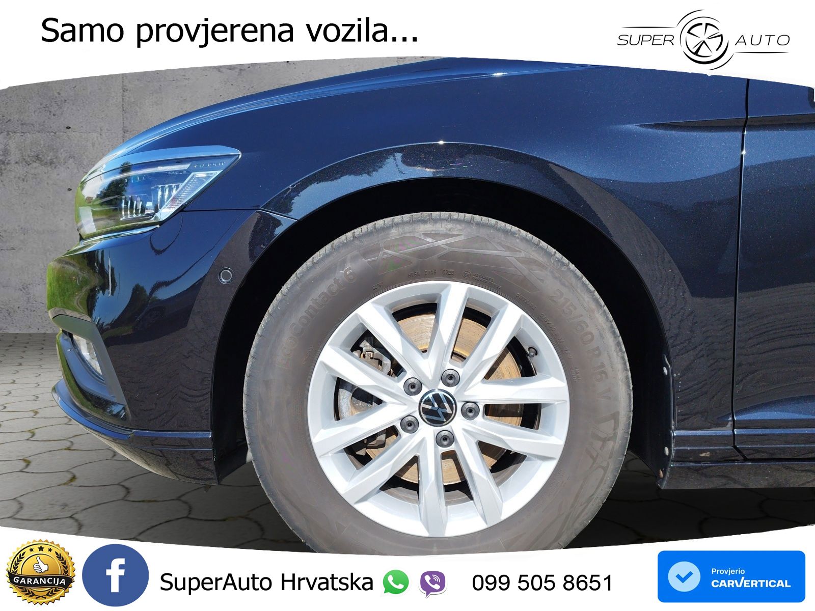 Volkswagen Passat Variant 2.0 TDI (150 KS) DSG Business LED+GR SJED+ACC