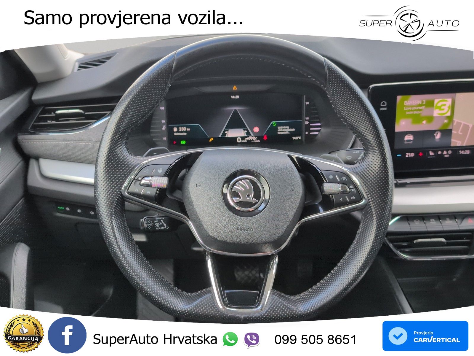 Škoda Octavia Combi 2.0 TDI (150 KS) DSG LED+GR SJED+ACC
