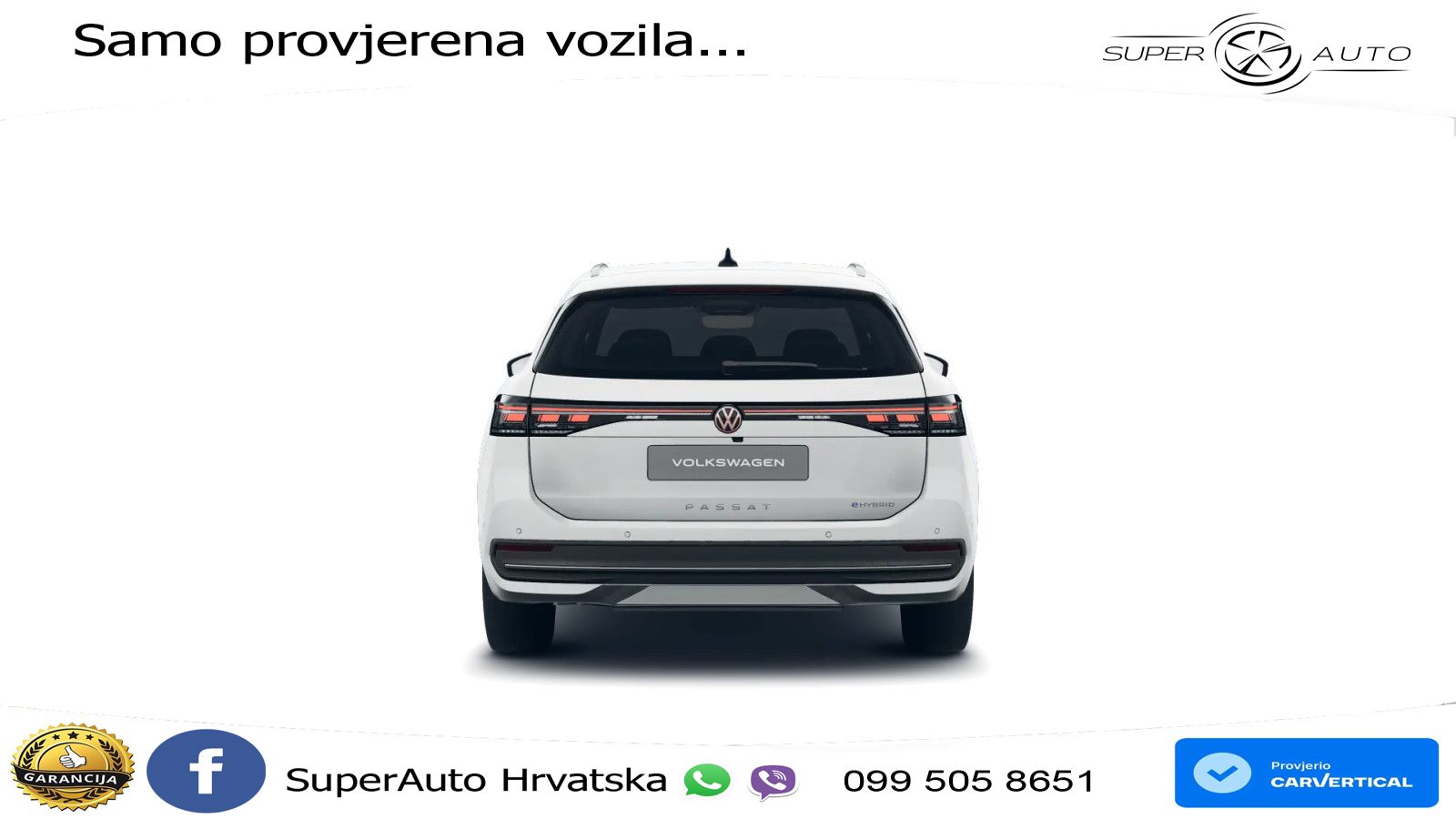 Volkswagen Passat Variant 1.5 TSI (204 KS) eHybrid DSG Business LED+GR SJED+ACC