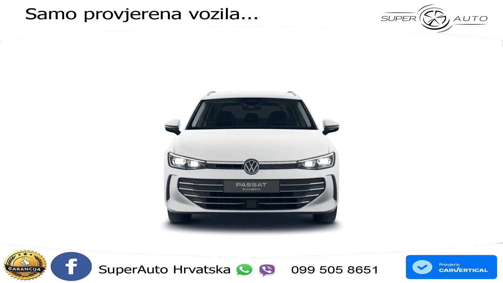Volkswagen Passat Variant 1.5 TSI (204 KS) eHybrid DSG Business LED+GR SJED+ACC
