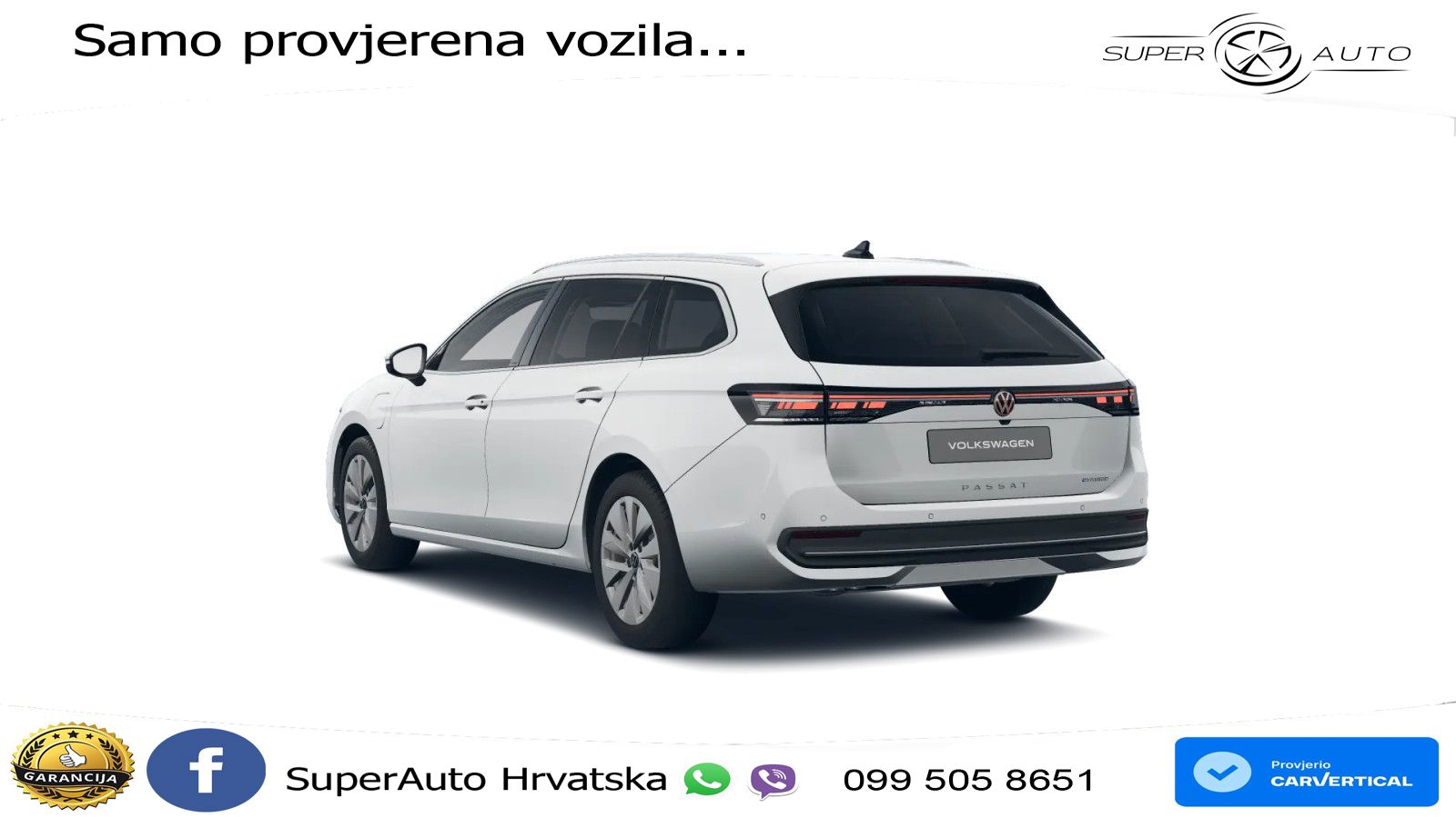 Volkswagen Passat Variant 1.5 TSI (204 KS) eHybrid DSG Business LED+GR SJED+ACC