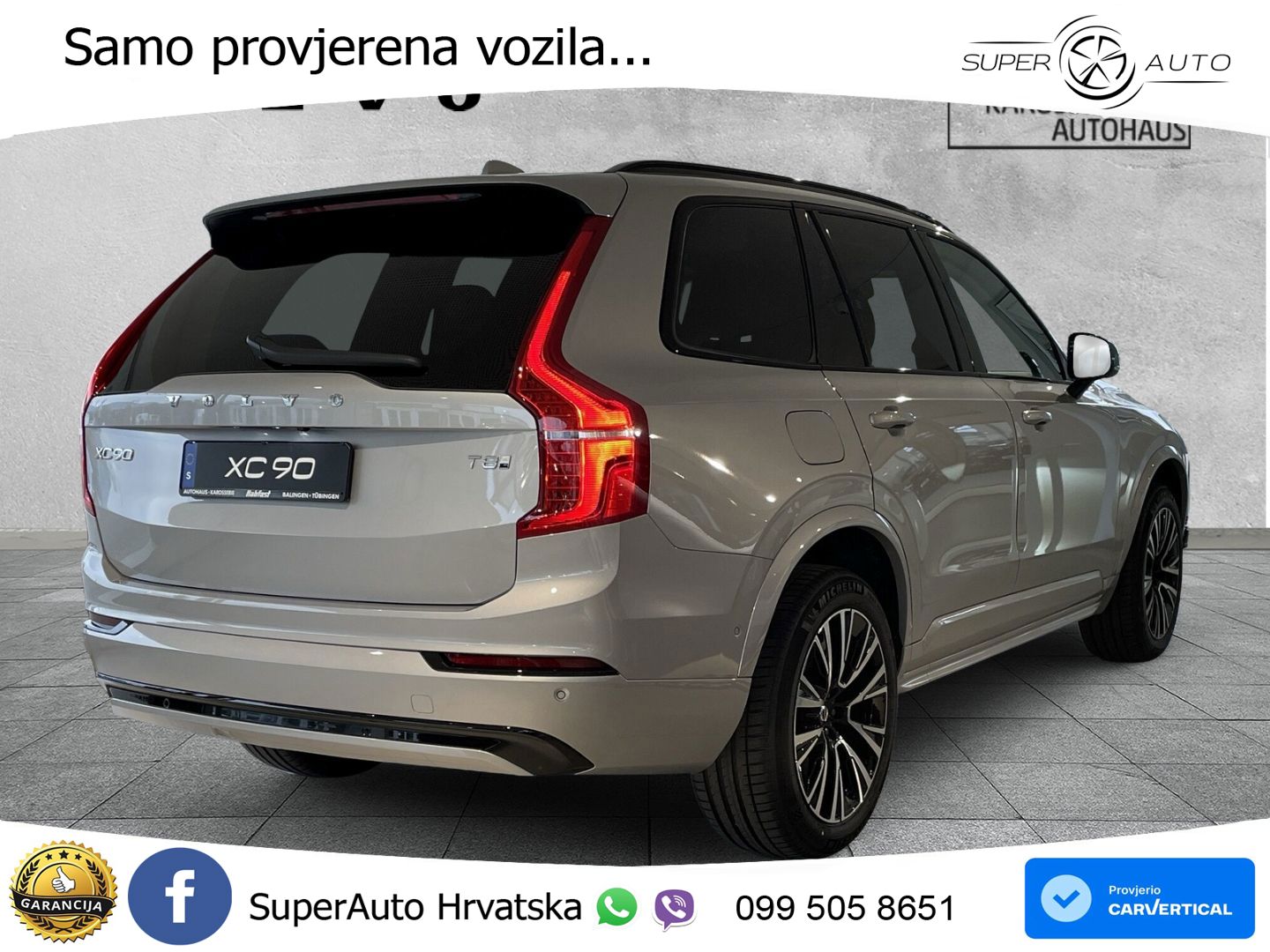 Volvo XC90 2.0 T8 AWD Automatic ACC+HEAD+4xGR SJED+360+PANO