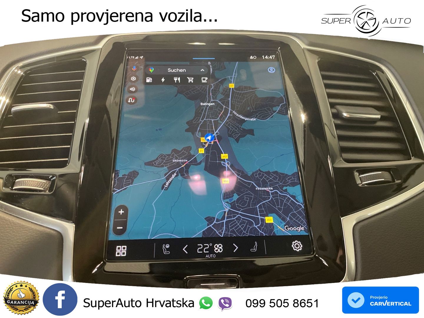 Volvo XC90 2.0 T8 AWD Automatic ACC+HEAD+4xGR SJED+360+PANO