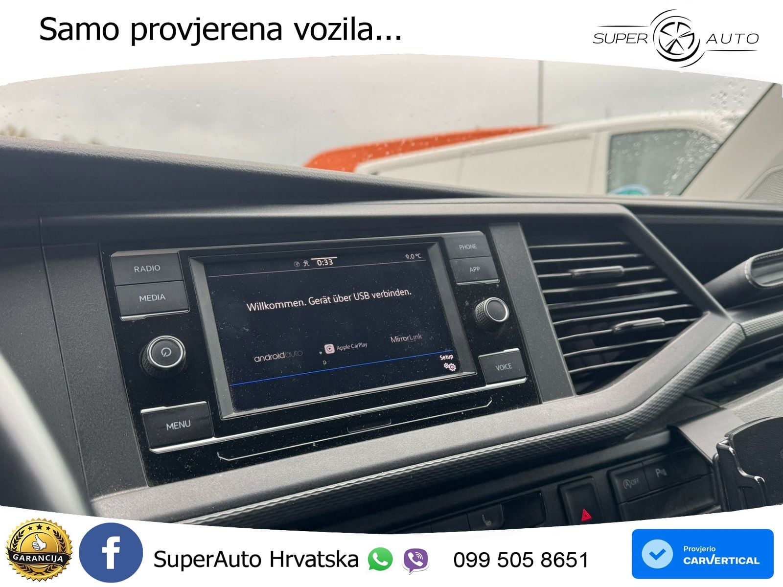 Volkswagen T6.1 Transporter Kasten DSG ACC*Standh*AHK*MFL 150 KS