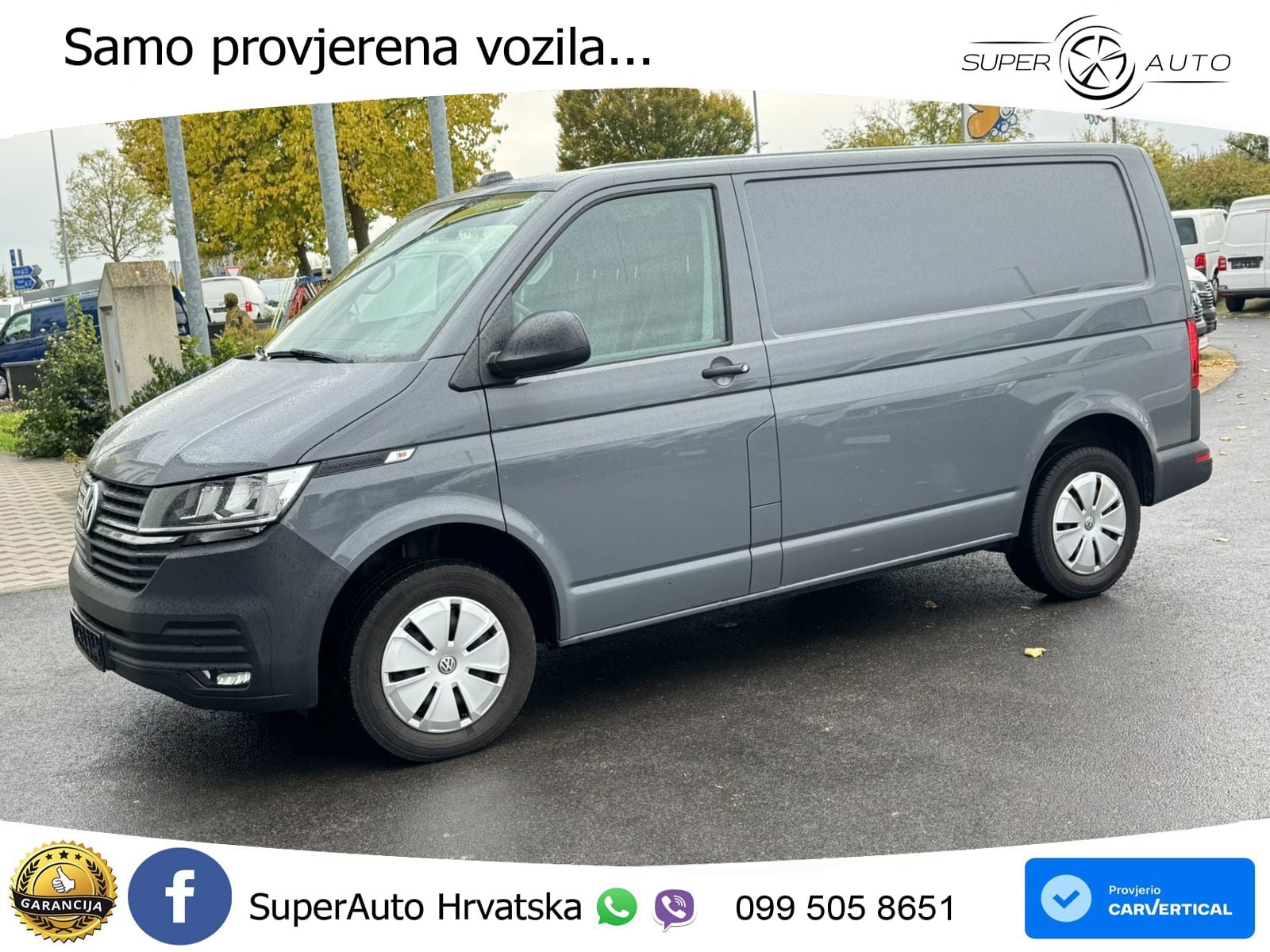 Volkswagen T6.1 Transporter Kasten DSG ACC*Standh*AHK*MFL 150 KS