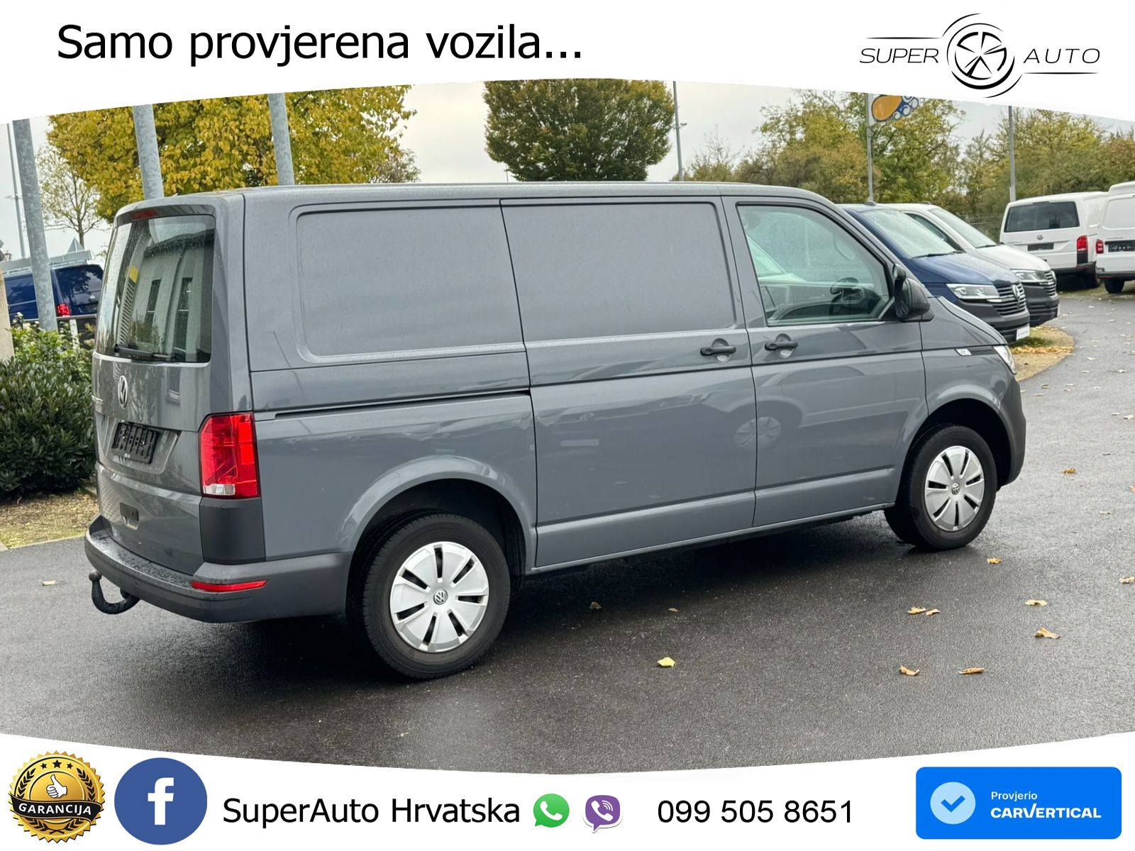 Volkswagen T6.1 Transporter Kasten DSG ACC*Standh*AHK*MFL 150 KS