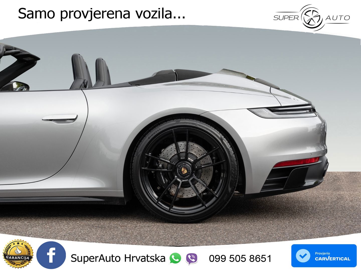 Porsche 911 Carrera GTS Cabriolet 3.0 (480 KS) PDK LED+GR SJED+ACC