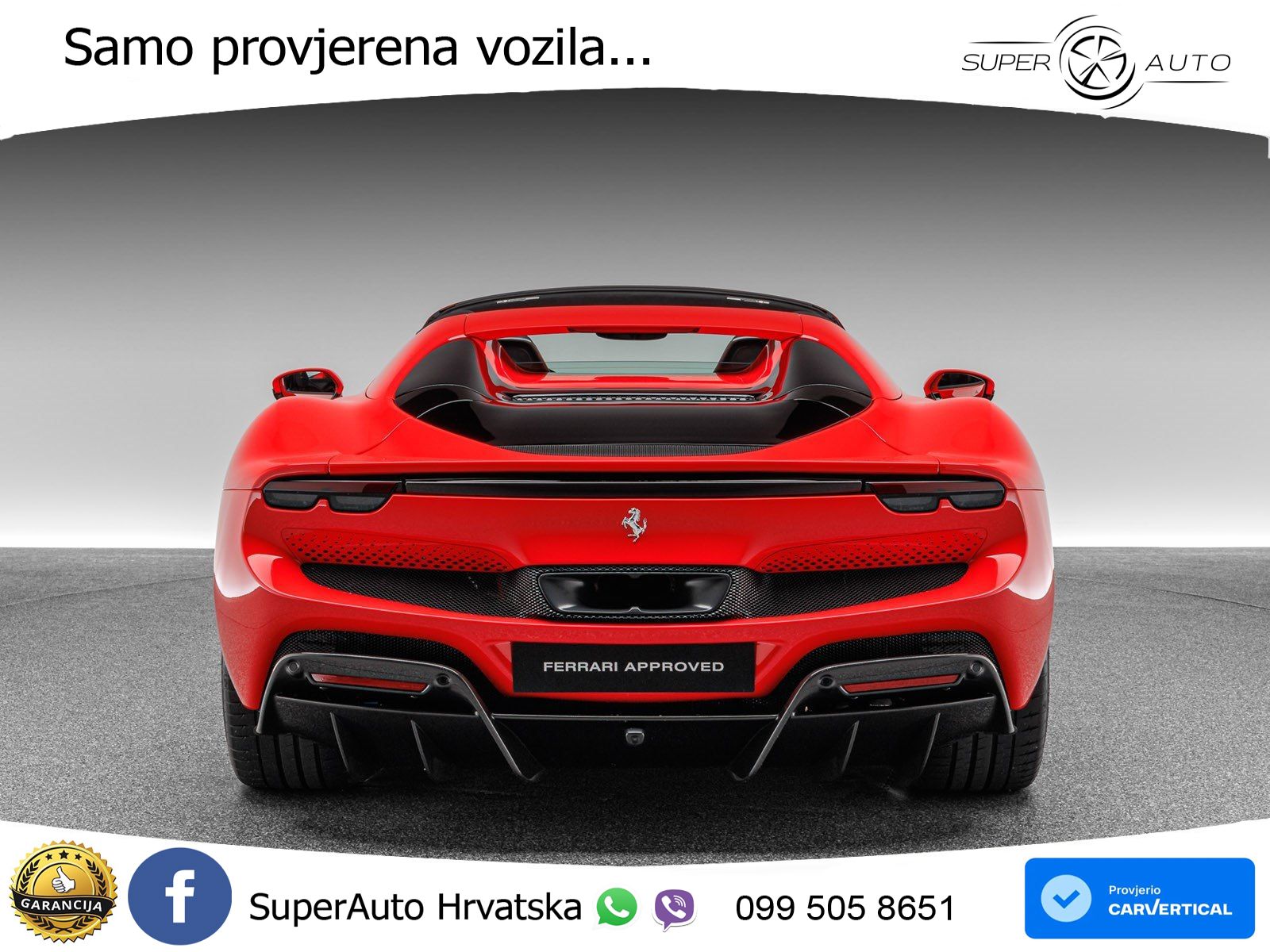 Ferrari 296 GTS 3.0 V6 (830 KS) F1 DCT