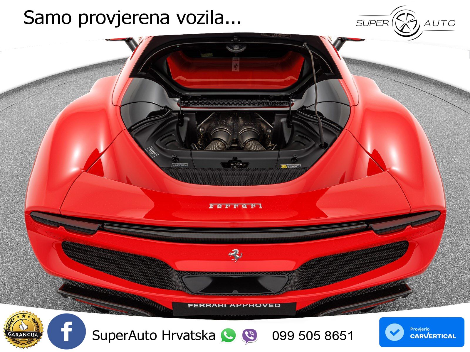 Ferrari 296 GTS 3.0 V6 (830 KS) F1 DCT